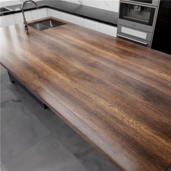 Contact Paper Wood Grain Peel & Stick Vintage Wallpaper Self Adhesive Removable - Picture 2 of 7